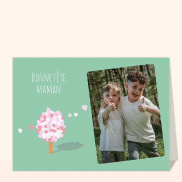 Fête des mères et arbre d`amour