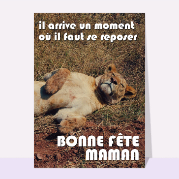 Il faut se reposer