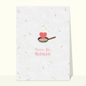 Fête des mères : Maman cuisinière de l'amour