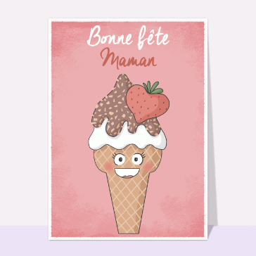 Fête des mères et glace gourmande