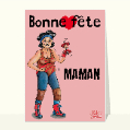 Cartes de fête des mères amusantes pour votre texte