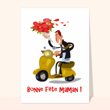 Fete des meres en scooter