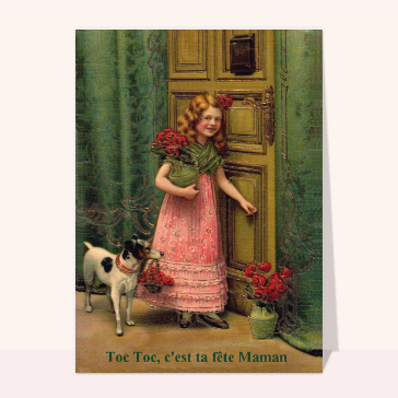 Toc Toc c'est ta fête maman