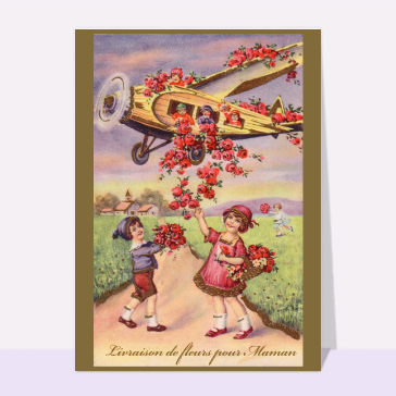 Livraison de fleurs pour Maman