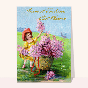 Amour et tendresse c'est maman