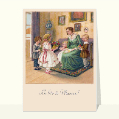 cartes anciennes fête des mères pour votre texte