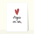 cartes de fête des pères pour votre texte