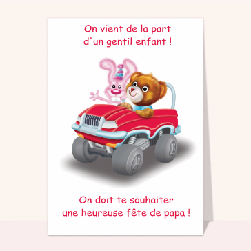 Heureuse fete des peres