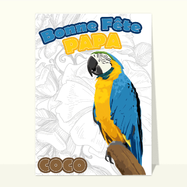Bonne fête papa coco