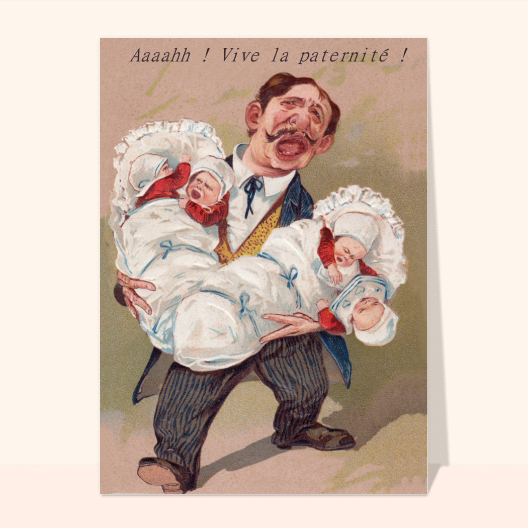 Carte D'anniversaire Pour Papa, Maman, Frère, Sœur, Grand