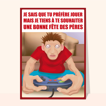 Mon papa aime les jeux-vidéos