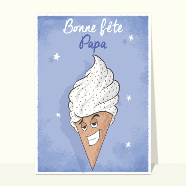 Fête des pères glace gourmande