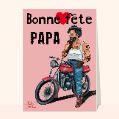 Cartes humoristiques de fête des pères pour votre texte
