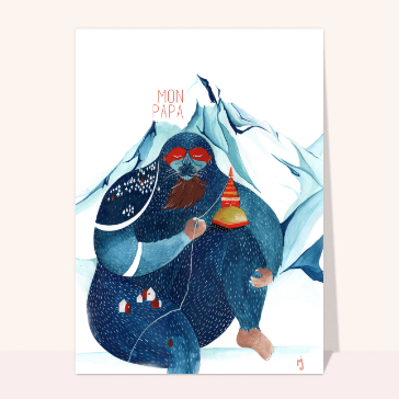 Carte Imposant mais rempli de tendresse