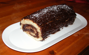 Buche au chocolat de Noel