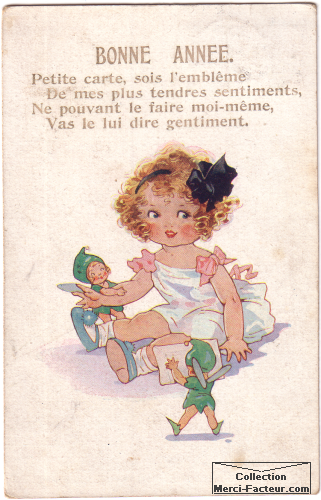 ANCIENNES CARTES POSTALES NOUVEL AN - Le blog de ...