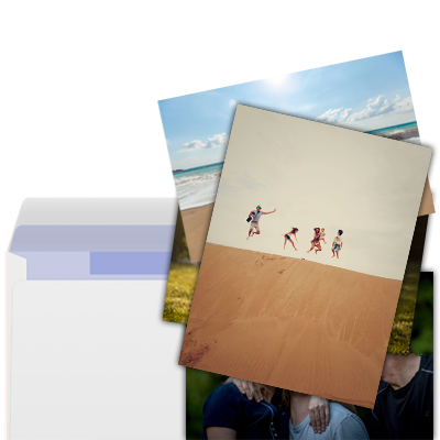 Cartes postales et enveloppes personnalisées