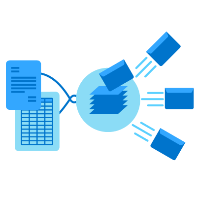 API de publipostage