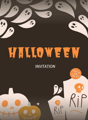 carte Halloween : Invitations terrifiantes et festives 