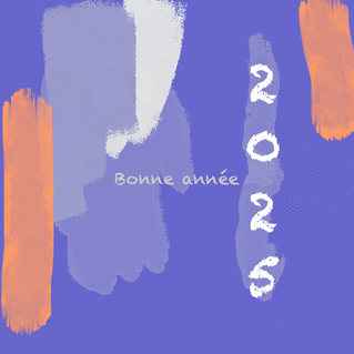 carte 2026 : bonne année 2026 en couleurs vibrantes 