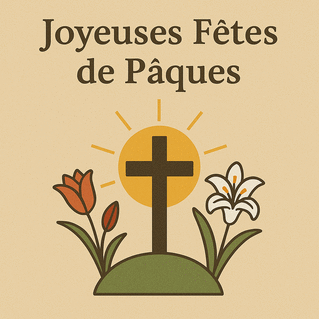 carte Fête pascale et renouveau sacré 