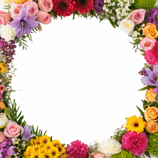 carte Fleurs éclatantes pour célébrer maman 