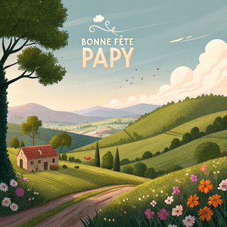 carte Papi, fête bucolique en pleine nature 