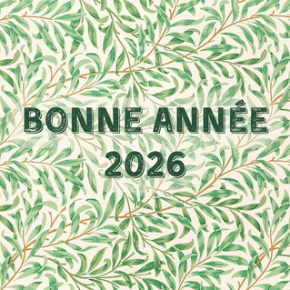 carte Bonne année 2026 
