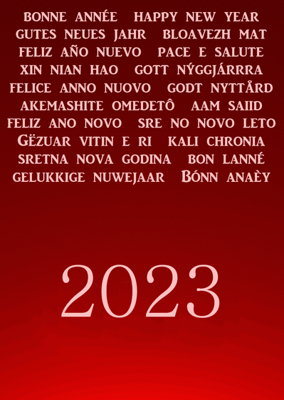 Carte Bonne Annee 22 En Plusieurs Langues Envoyer Une Vraie Carte Bonne Annee 22 En Plusieurs Langues Des 0 99 Merci Facteur