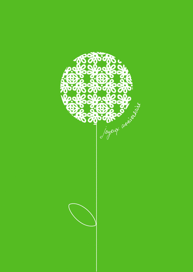 Carte Anniversaire Fleurs Envoyer Cette Carte Joyeux