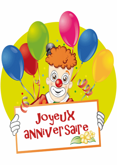 Carte Clown Joyeux Anniversaire Envoyer Une Carte Anniversaire Enfant Des 0 99 Merci Facteur Carte Clown Joyeux Anniversaire Envoyer Une Carte Anniversaire Enfant Des 0 99 Merci Facteur