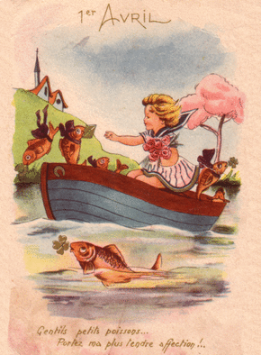 Carte La Petite Fille Dans Sa Barque : Envoyer une Carte Ancienne ...