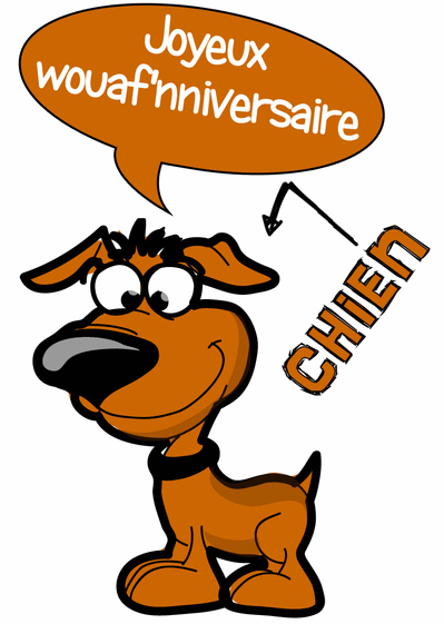 Carte De Joyeux Anniversaire Avec Des Animaux