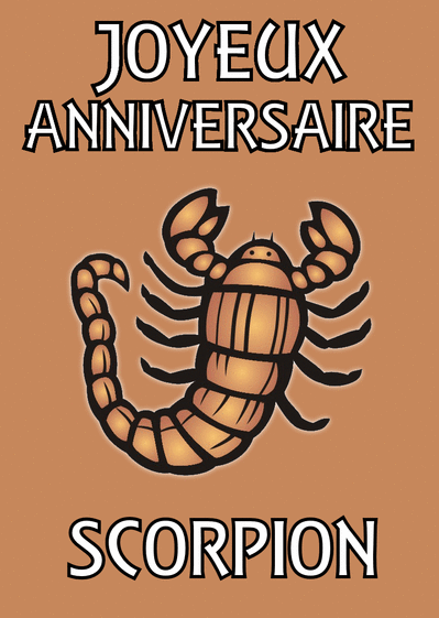 Carte Joyeux Anniversaire Scorpion Envoyer Une Carte Anniversaire Horoscope Des 0 99 Merci Facteur Carte Joyeux Anniversaire Scorpion Envoyer Une Carte Anniversaire Horoscope Des 0 99 Merci Facteur