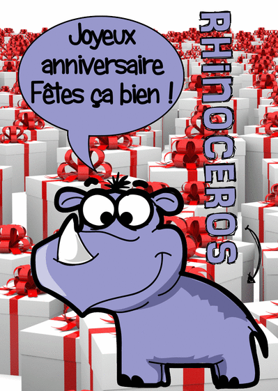 Carte Joyeux Anniversaire Par Le Rhinoceros Envoyer Une Carte Anniversaire Z Animaux Des 0 99 Merci Facteur Carte Joyeux Anniversaire Par Le Rhinoceros Envoyer Une Carte Anniversaire Z Animaux Des 0 99 Merci Facteur
