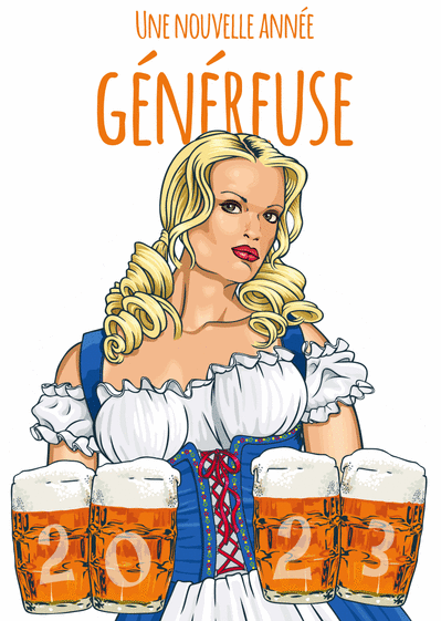 Carte Une Nouvelle Annee 2022 Genereuse Envoyer Une Vraie Carte De Voeux Humour 2022 Des 0 99 Merci Facteur