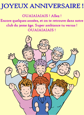 Carte Humour Anniversaire Homme
