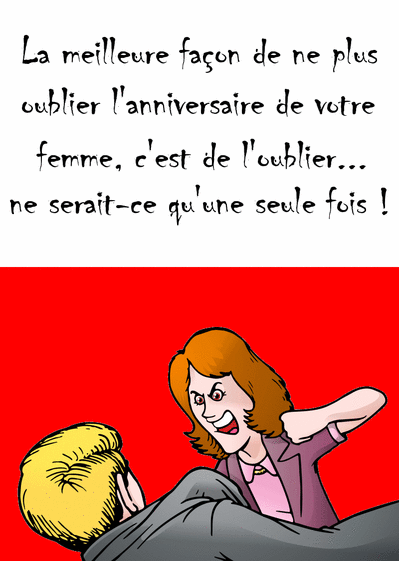 Carte Oublier L Anniversaire De Votre Femme Envoyer Une Carte Anniversaire Humour Des 0 99 Merci Facteur