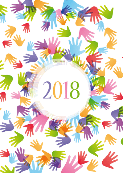 Carte Tous Ensemble Pour La Nouvelle Année 2019 : Envoyer 