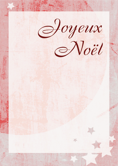 Carte Joyeux Noel Etoiles : Envoyer une Carte Noël 