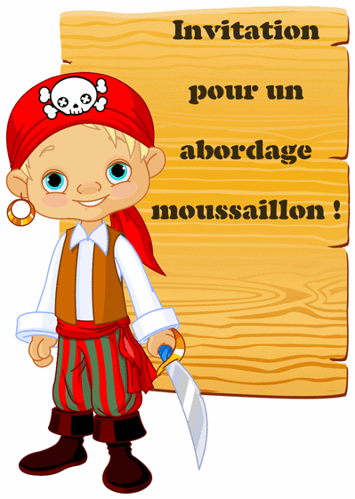 Invitation anniversaire enfant, envoyer cette carte 