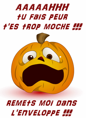 Carte T Es Trop Moche Envoyer Une Carte Halloween Des 0 99 Merci Facteur