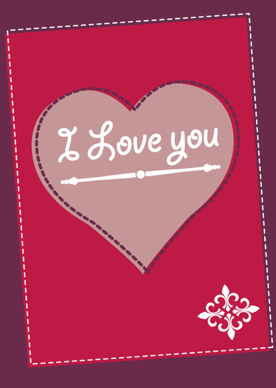 Carte Je T'aime En Anglais, I Love You : Envoyer une Carte 