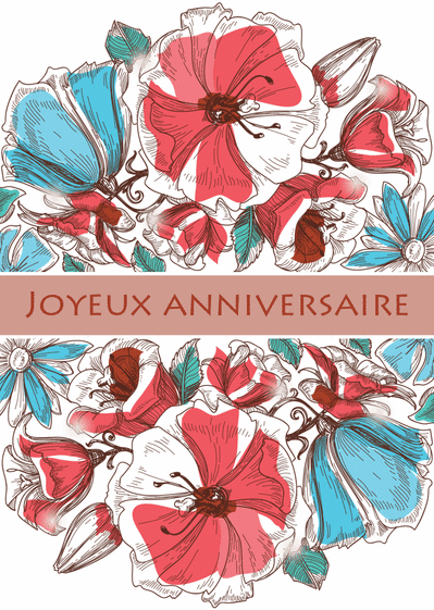 Carte Joyeux Anniversaire Et Gravures De Fleurs Envoyer Une Vraie Carte Anniversaire Fleurs Des 0 99 Merci Facteur Carte Joyeux Anniversaire Et Gravures De Fleurs Envoyer Une Vraie Carte Anniversaire Fleurs Des 0 99 Merci Facteur