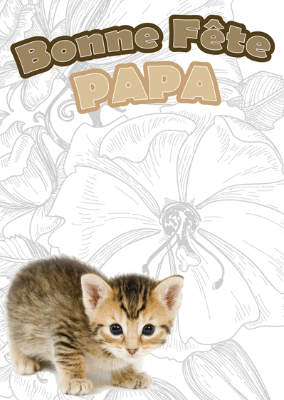 Carte Bonne Fete Papa Petit Chaton Envoyer Une Carte Fete Des Peres Et Animaux Des 0 99 Merci Facteur Carte Bonne Fete Papa Petit Chaton Envoyer Une Carte Fete Des Peres Et Animaux Des 0 99 Merci Facteur