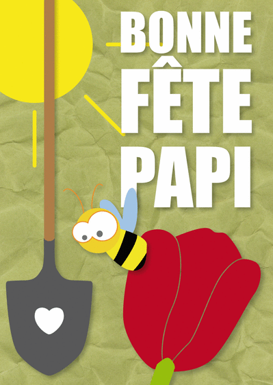 2877 bonne fete papi et jardinage
