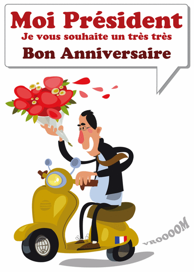 Carte Le Bon Anniversaire Presidentiel Envoyer Une Vraie Carte Anniversaire Humour Des 0 99 Merci Facteur