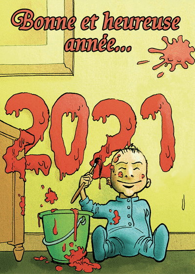 Carte Bonne Annee 21 A La Peinture Par Bebe Envoyer Une Carte De Voeux Humour 21 Des 0 99 Merci Facteur Carte Bonne Annee 21 A La Peinture Par Bebe Envoyer Une Carte De Voeux Humour 21 Des 0 99 Merci Facteur