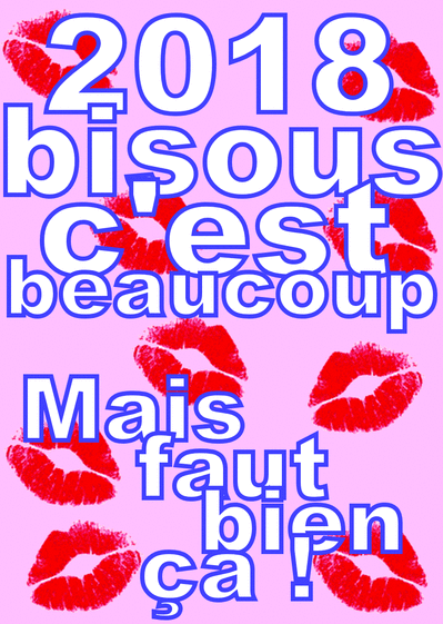 Carte Bisous Pour La Nouvelle Année 2019 : Envoyer une 