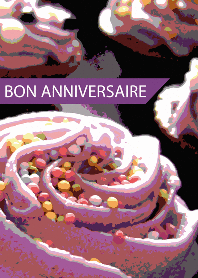 Carte Bon Anniversaire Et Son Cupcake Envoyer Une Vraie Carte Gateau D Anniversaire Des 0 99 Merci Facteur